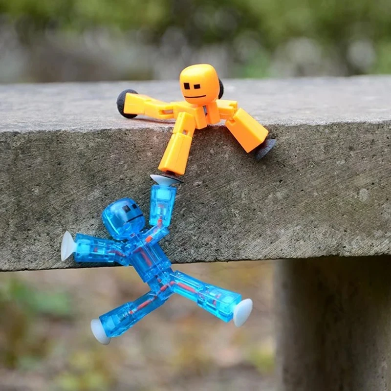 Photography Desk - 1/10PCS Suction Cup Stickbots Action Figures