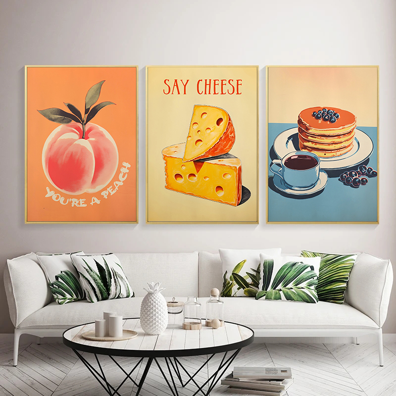 Vintage Food Poster Eggs Bacon - огляд і ціна Photography Food