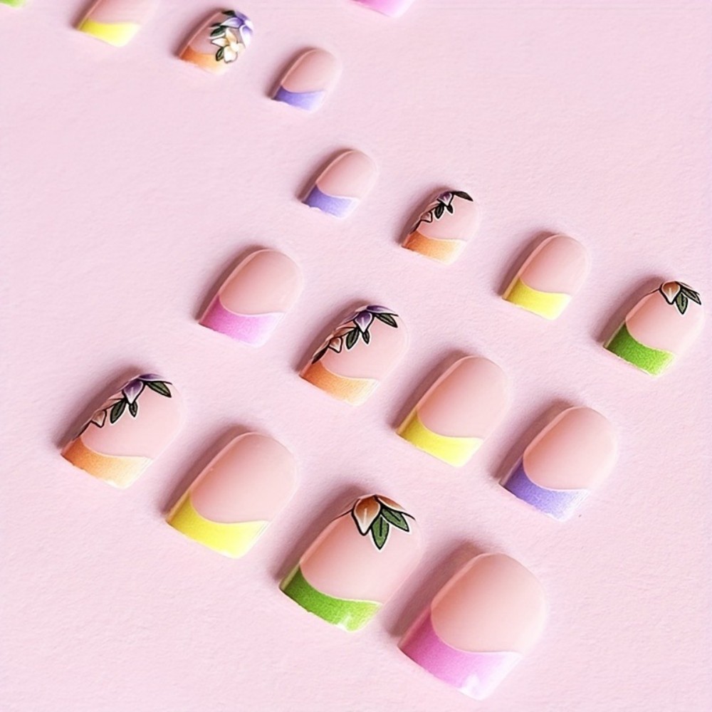 24Pcs Pink Floral French Tip G - огляд і ціна Photography Tips