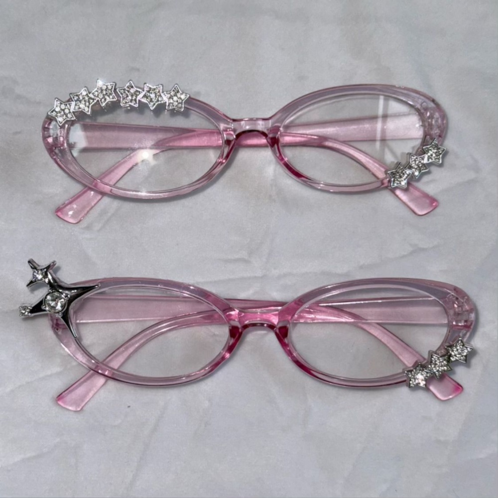 Y2K Star Rhinestone Cat Eye De - огляд і ціна Photography Fashion