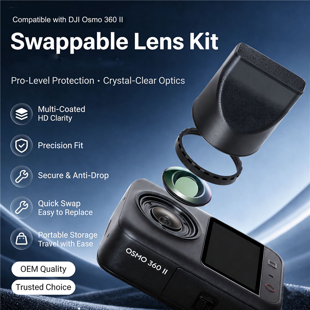 Replacement Lens Kit for dji O - огляд і ціна Lens Cleaning Kit