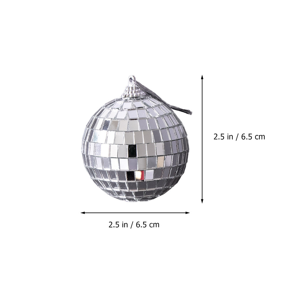 2Pcs Mirror Ball Photo Prop Ac - огляд і ціна Photography Food