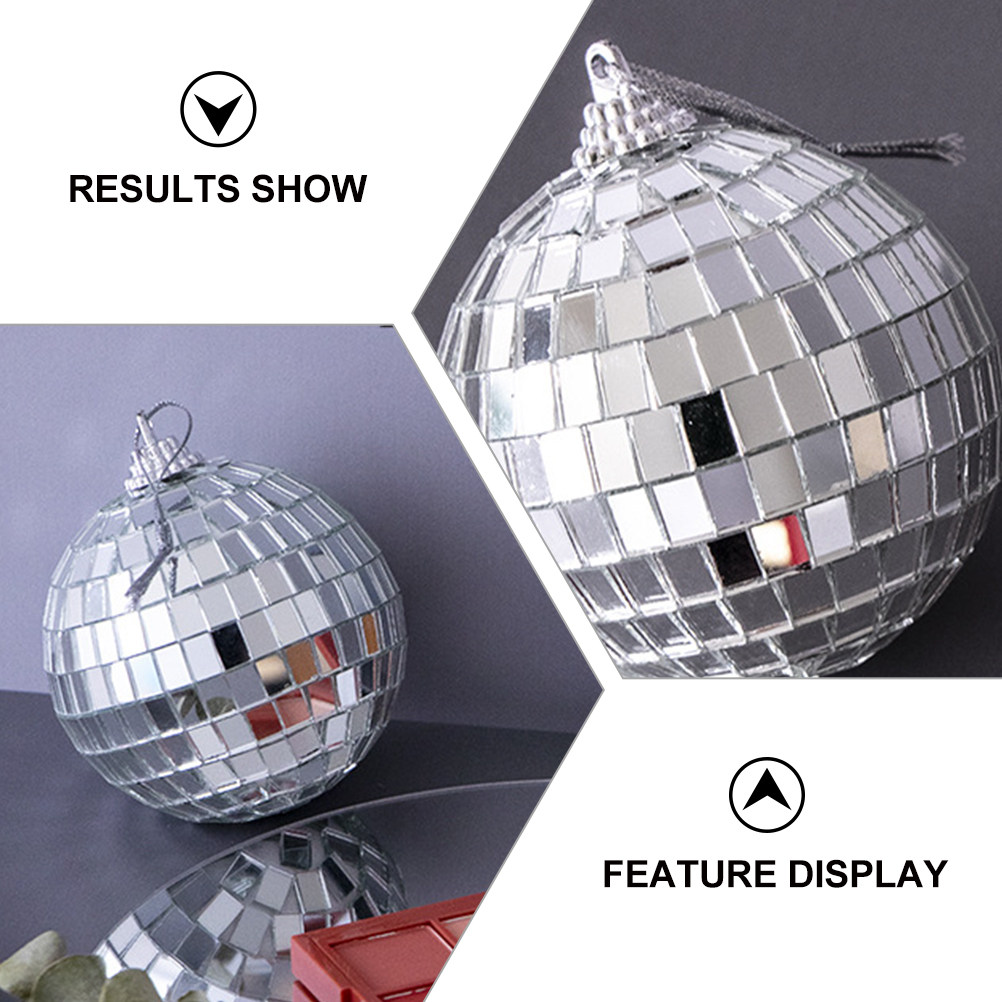 2Pcs Mirror Ball Photo Prop Ac - огляд і ціна Photography Food