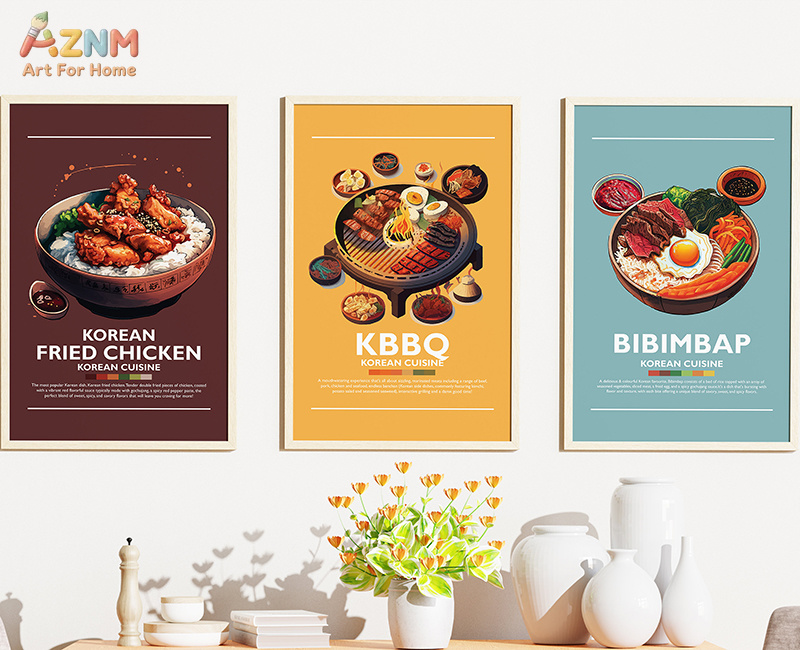 AZNM Frameless Canvas Poster K - огляд і ціна Photography Food