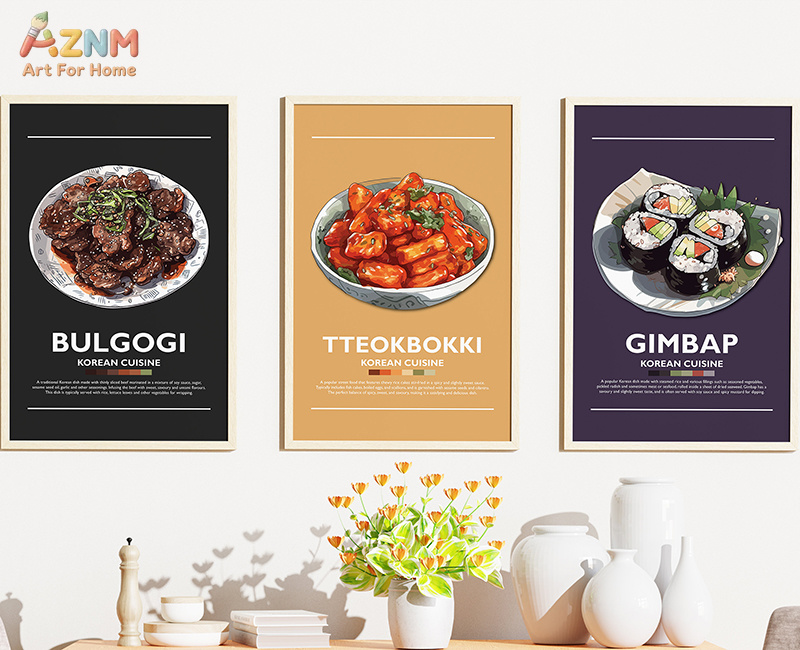 AZNM Frameless Canvas Poster K - огляд і ціна Photography Food