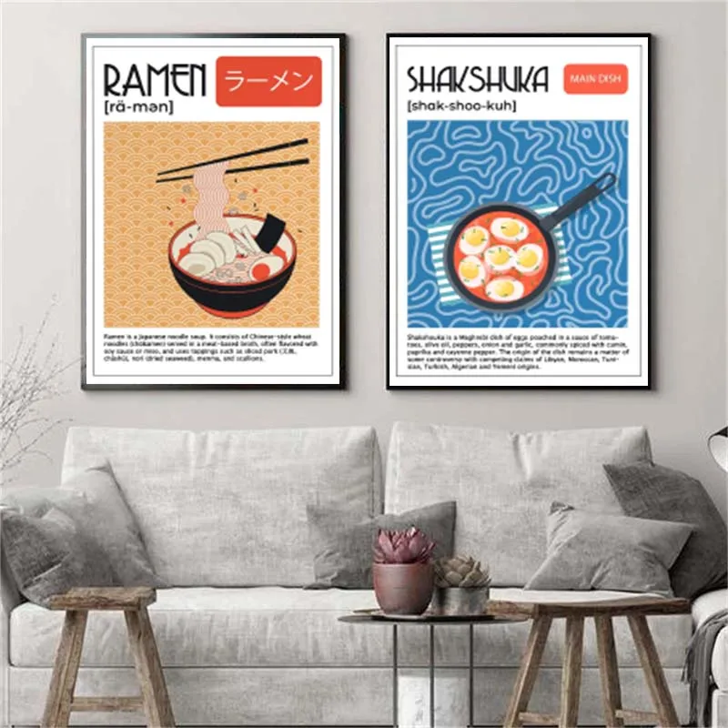 Asian Food Canvas Painting Pos - огляд і ціна Photography Food