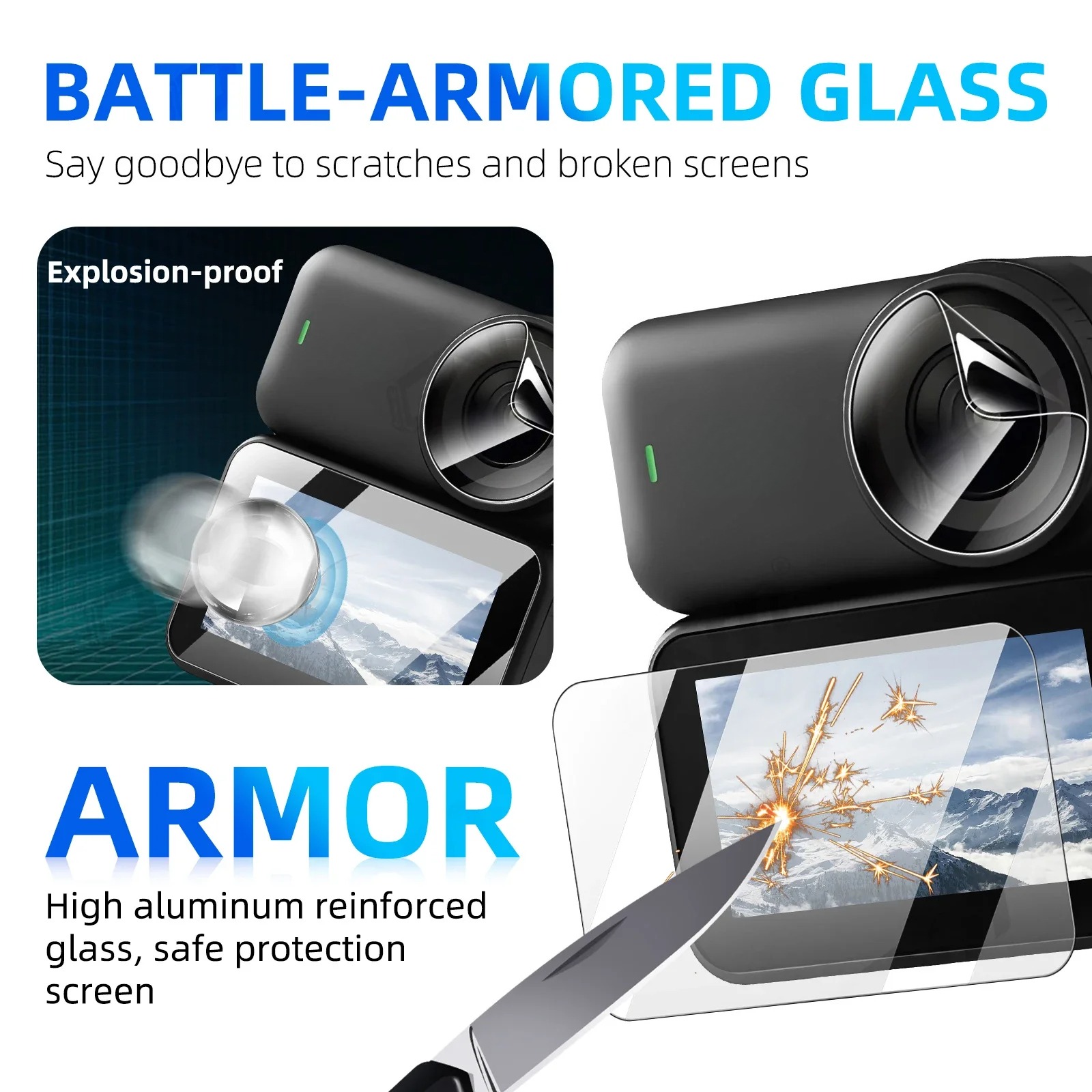 For DJI Osmo Nano 9H Tempered  - огляд і ціна Lens Cleaning Kit