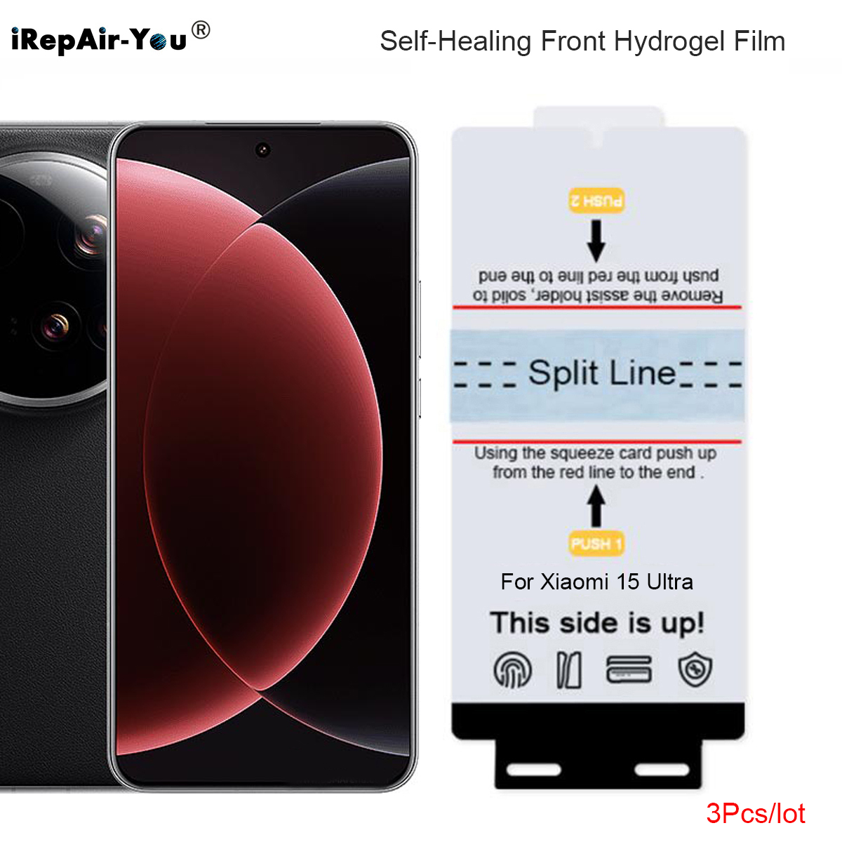 3Pcs HD TPU Screen Protector f - огляд і ціна Photography Xiaomi 17 Ultra