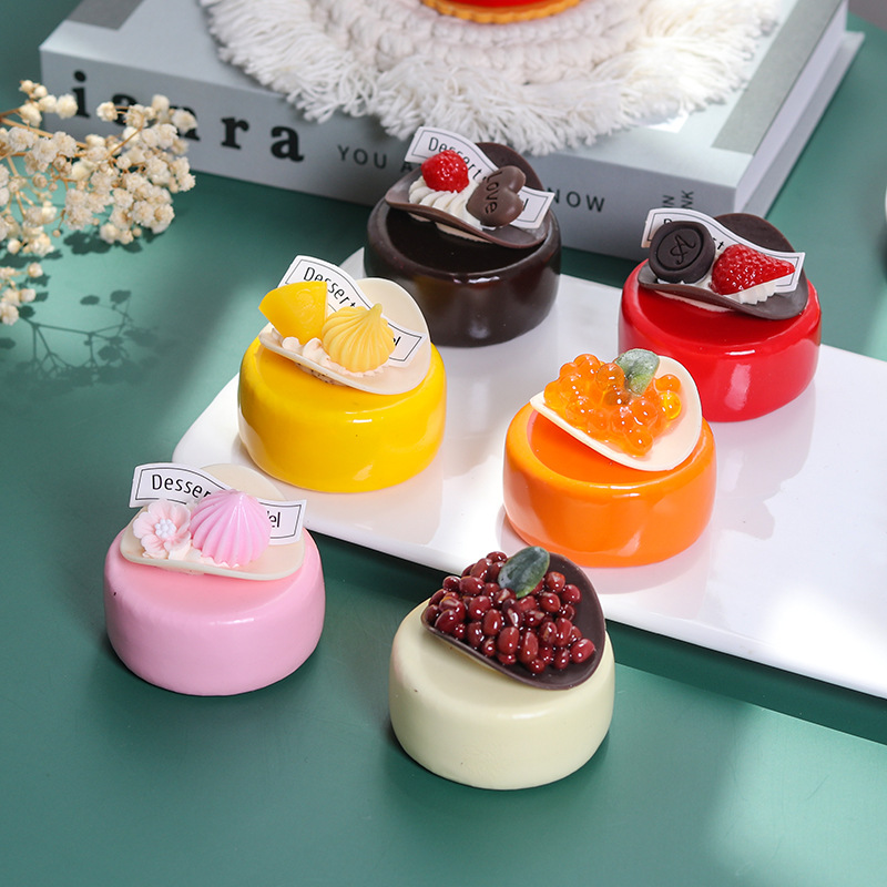 1PC Artificial Fruit Cake Bisc - огляд і ціна Photography Pro