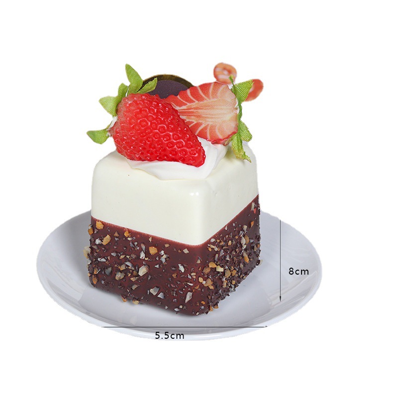 1PC Artificial Fruit Cake Bisc - огляд і ціна Photography Pro
