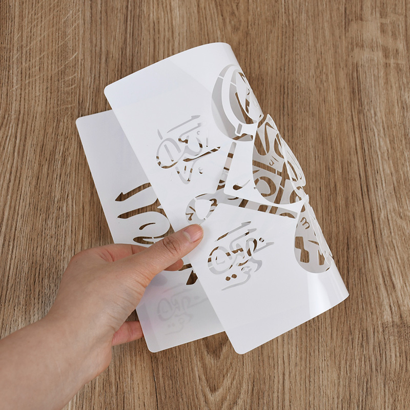 Islam Arabic Script DIY Stenci - огляд і ціна Photography Model