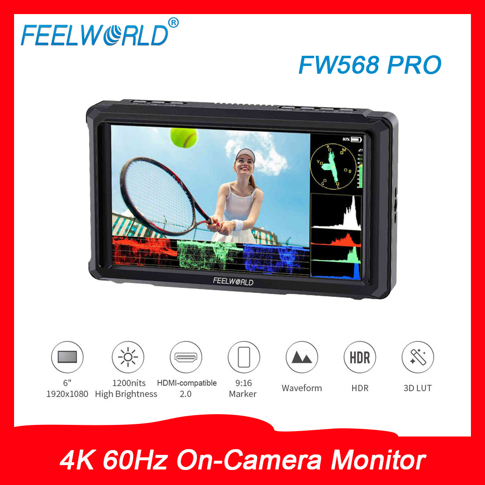 FEELWORLD FW568 PRO On-Camera  - огляд і ціна Photography Pro