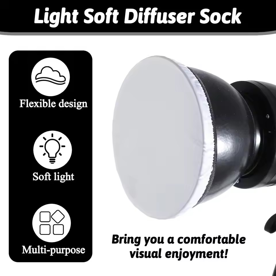 1/3/5/10Pcs 7inch Photography  - огляд і ціна Pop Up Flash Diffuser