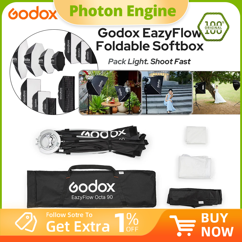 Godox EazyFlow series Foldable - огляд і ціна Pop Up Flash Diffuser