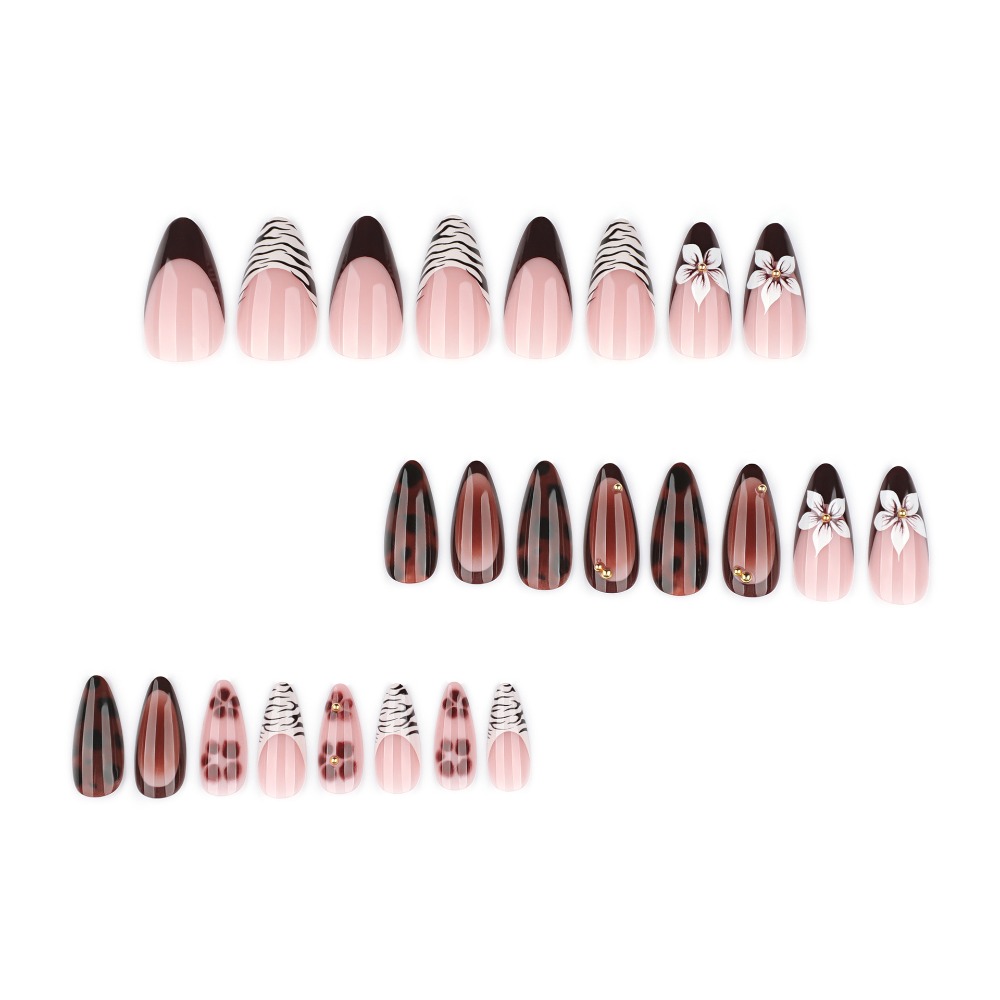 24pcs Brown French Tip Press o - огляд і ціна Photography Tips