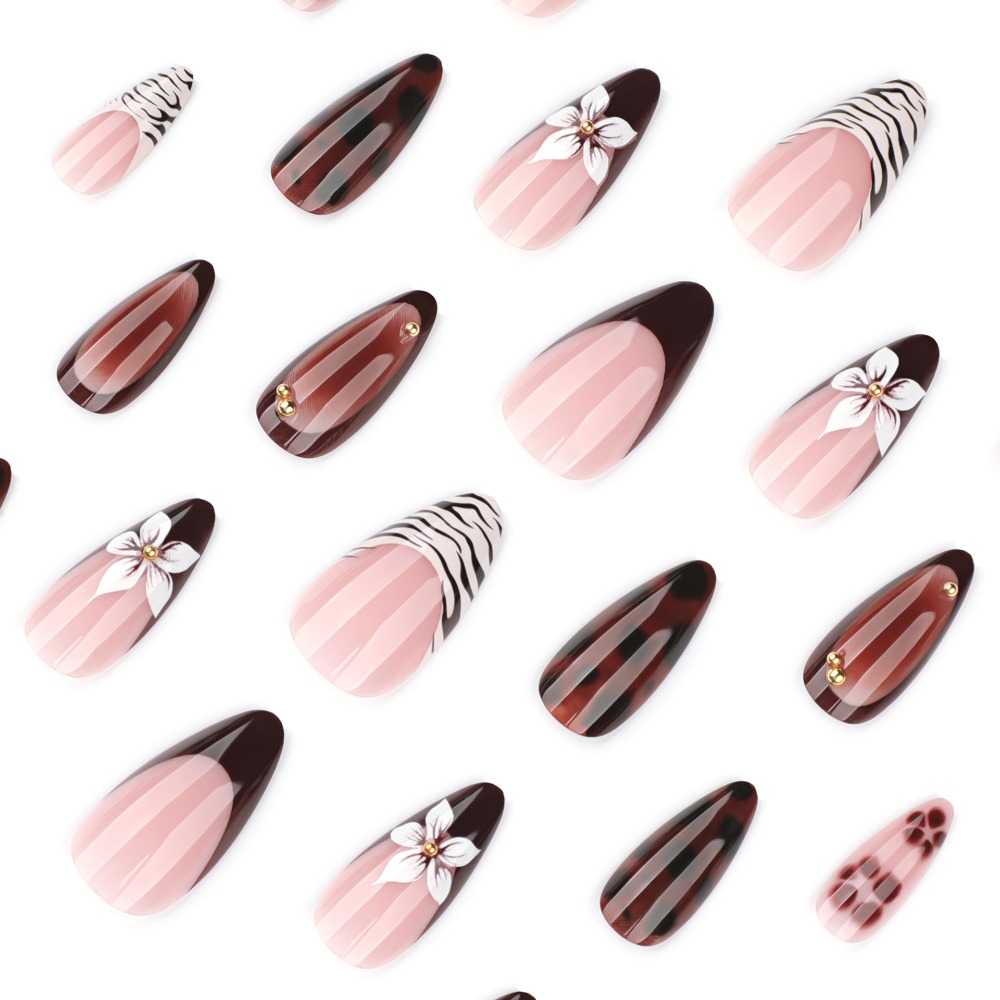 24pcs Brown French Tip Press o - огляд і ціна Photography Tips