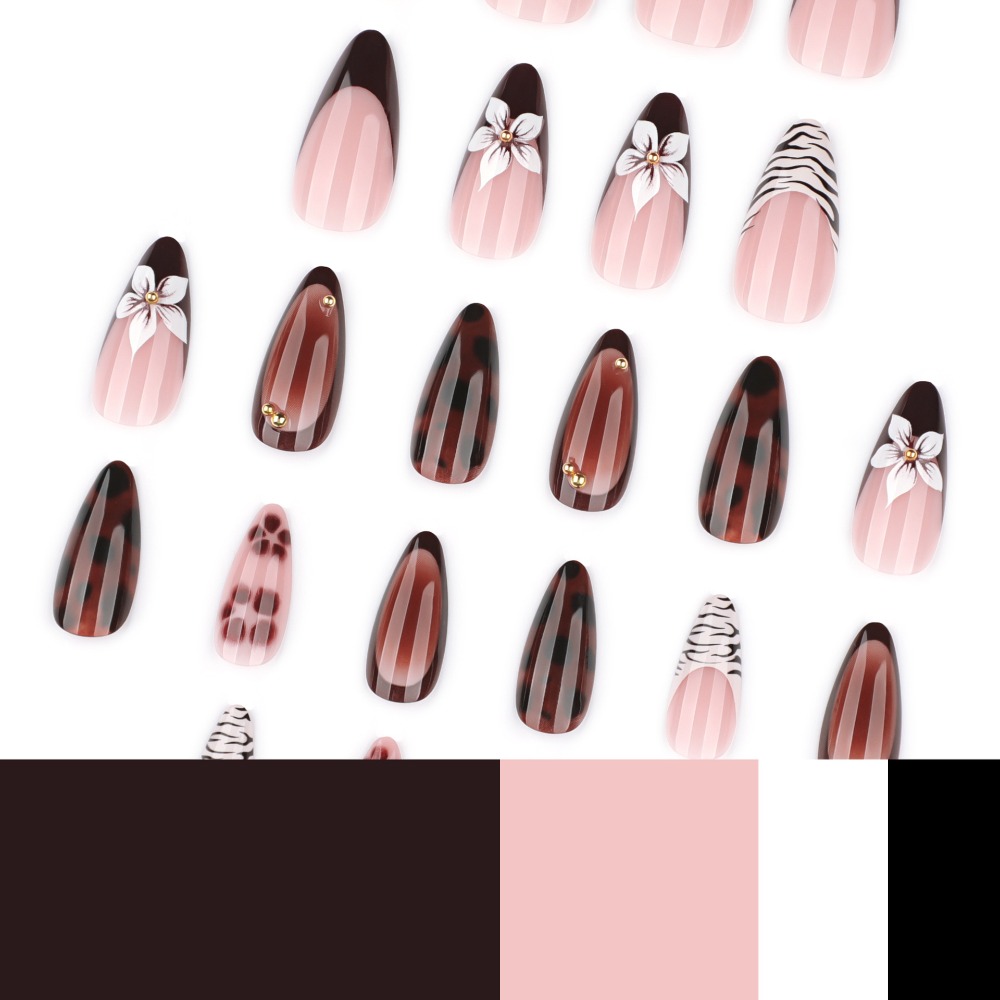 24pcs Brown French Tip Press o - огляд і ціна Photography Tips