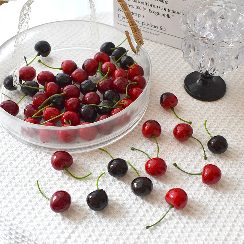 10Pcs Artificial Cherry Fake F - огляд і ціна Photography Food