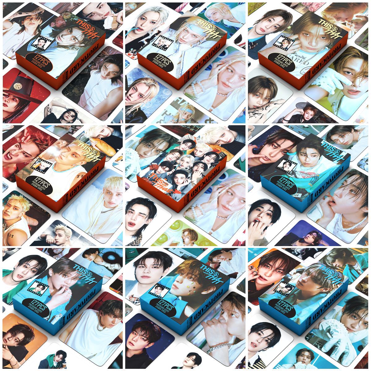 127PCS Boxed Small Card THIS T - огляд і ціна Photography Portfolio