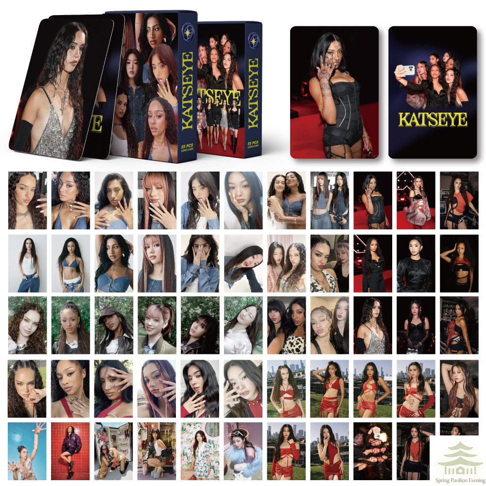 55Pcs/Set Kpop Idol KATSEYE Ne - огляд і ціна Photography Portfolio